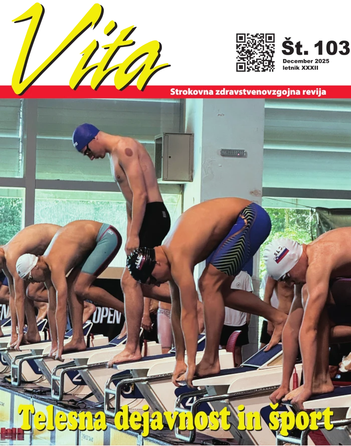 Naslovnica Revije Vita Telesna dejavnost in šport